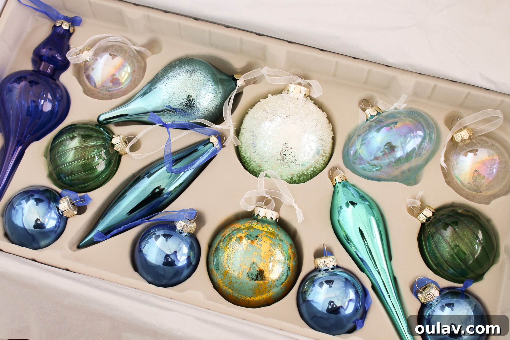 Choosing Realism Our King of Christmas Artificial Tree Review 18 King of Christmas Snowflake 15-Piece Glass Ornament Set: Exquisite Detail for Your Tree