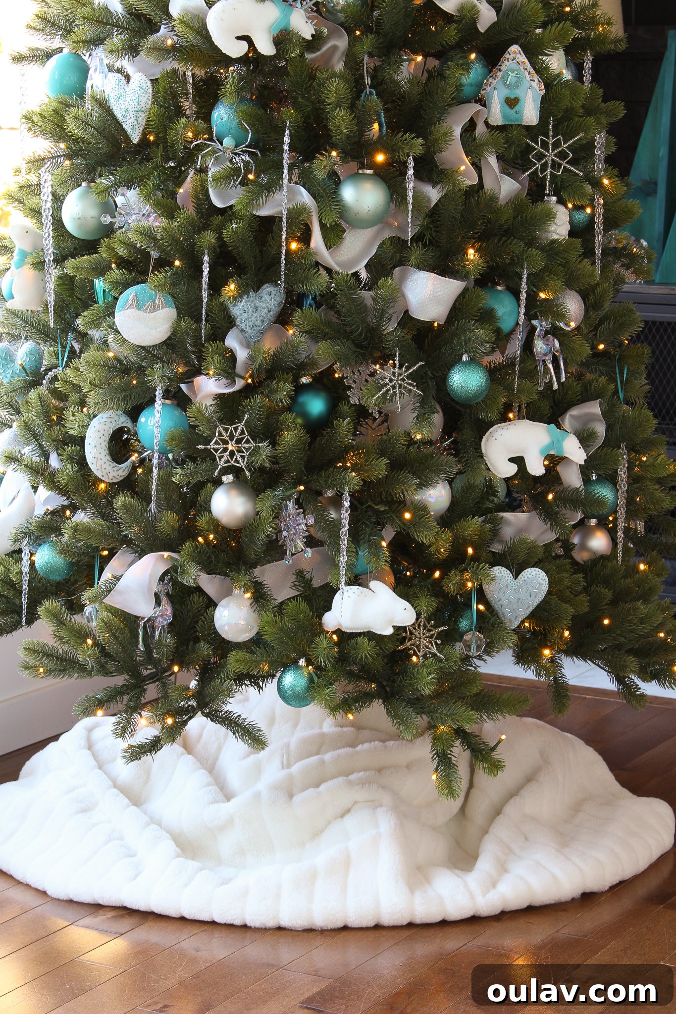 The Majestic Royal Fir Slim Artificial Christmas Tree, a Stunning Centerpiece for Any Home