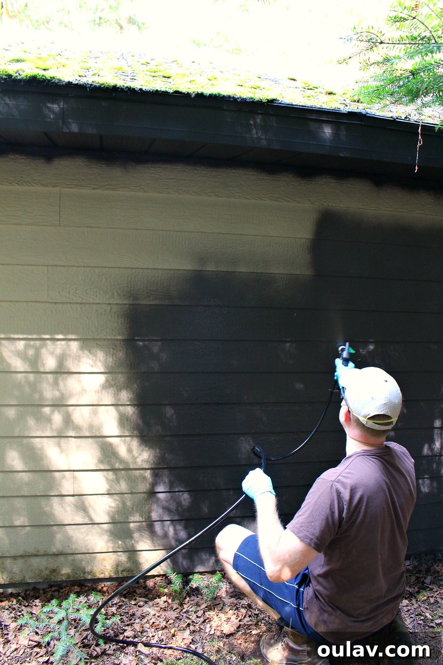 Mastering Garage Siding Paint: Wagner Control Pro 150 Put to the Test 5 Painting Siding with a Paint Sprayer