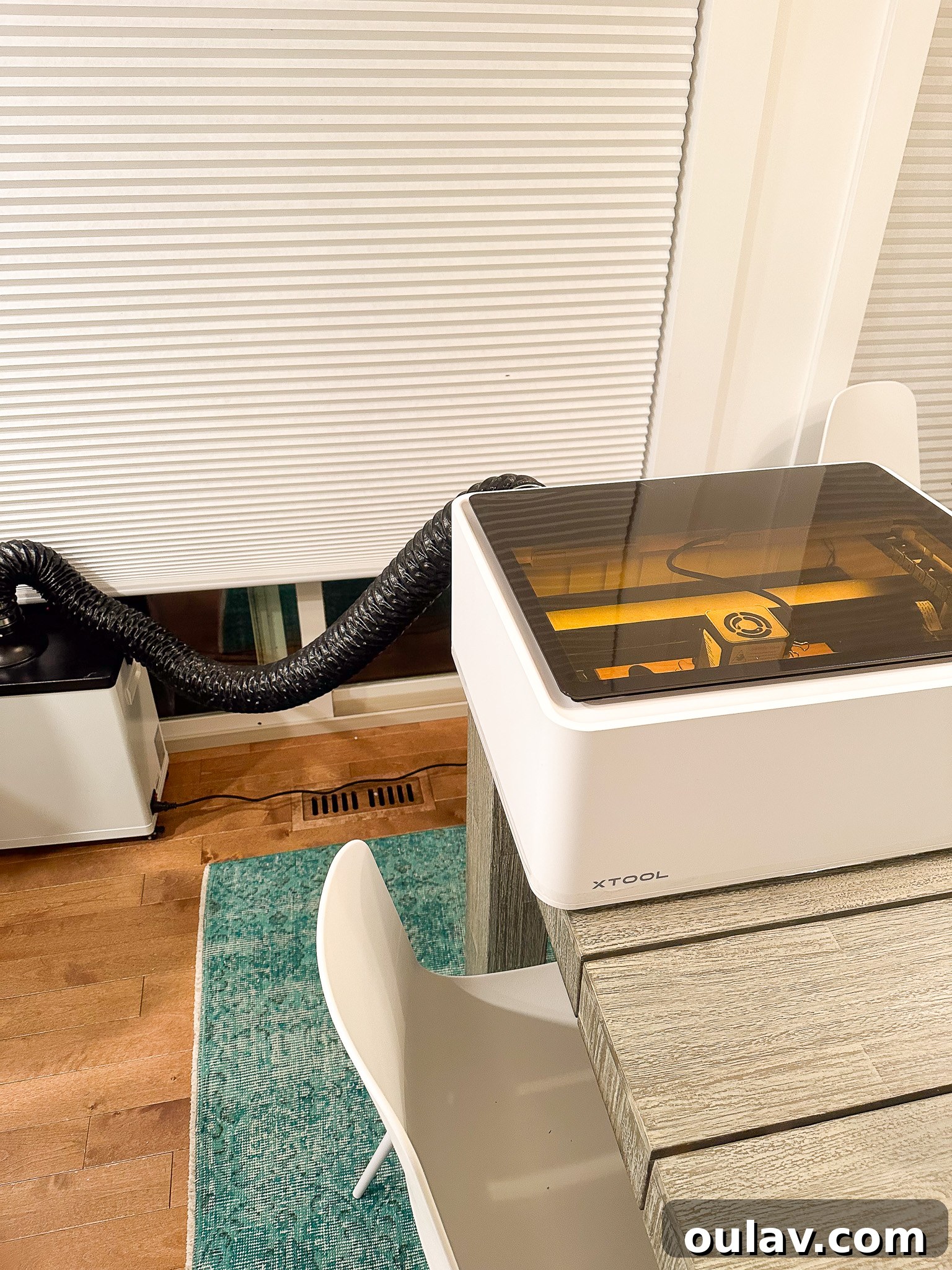 Using the xTool M1 Laser Cutter Inside
