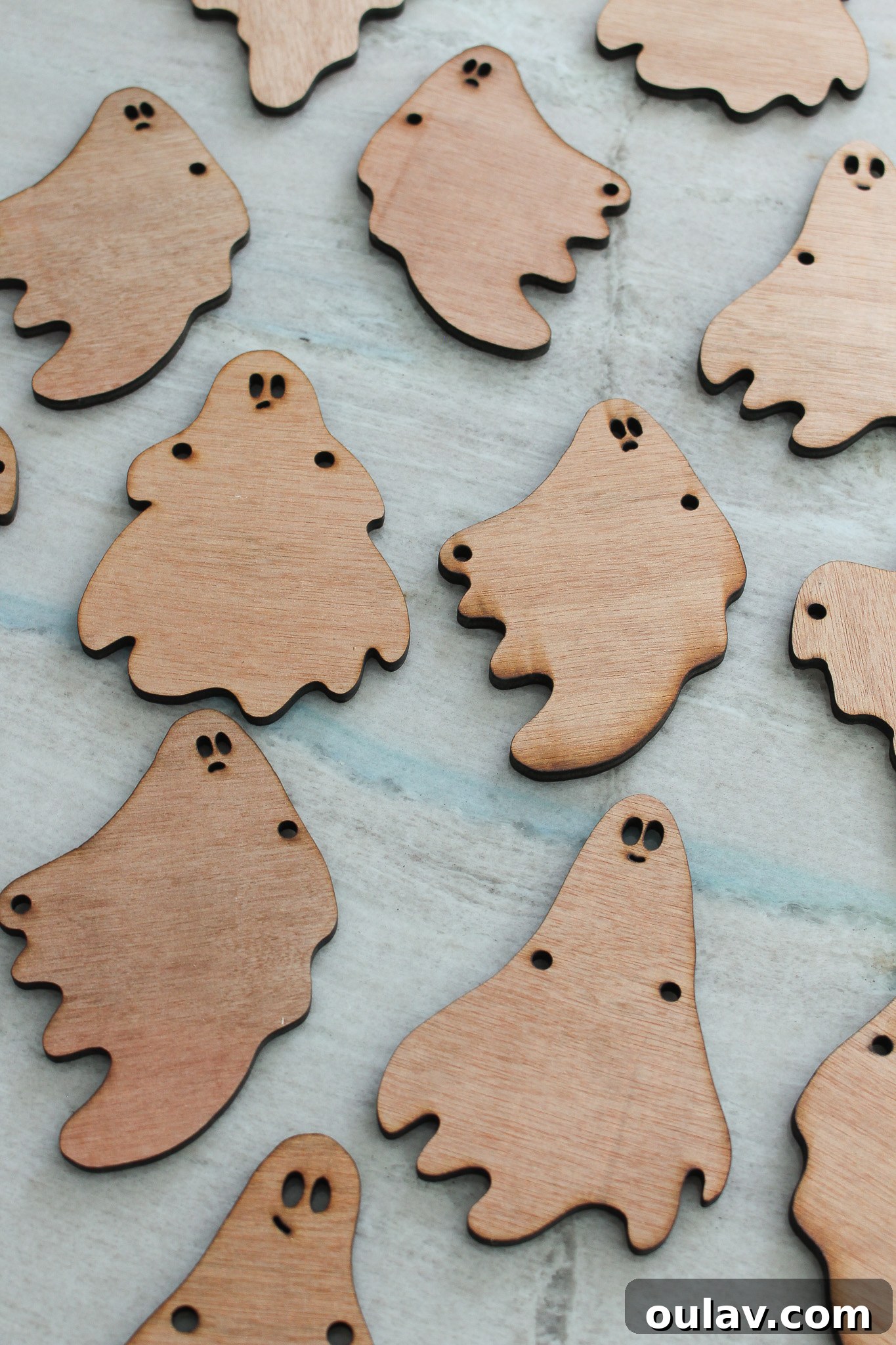Laser Cut Ghosts DIY