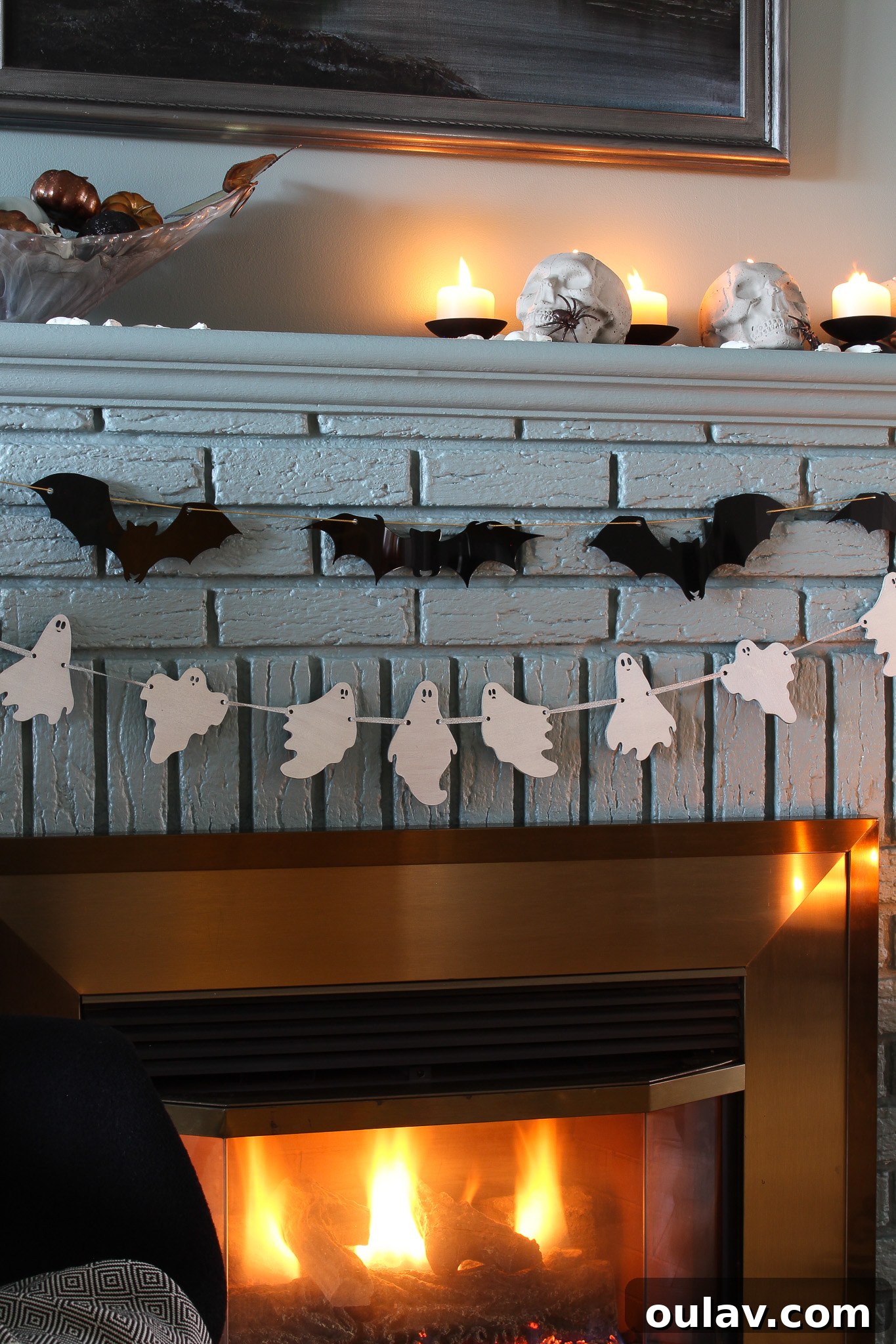 DIY Ghost Garland Tutorial