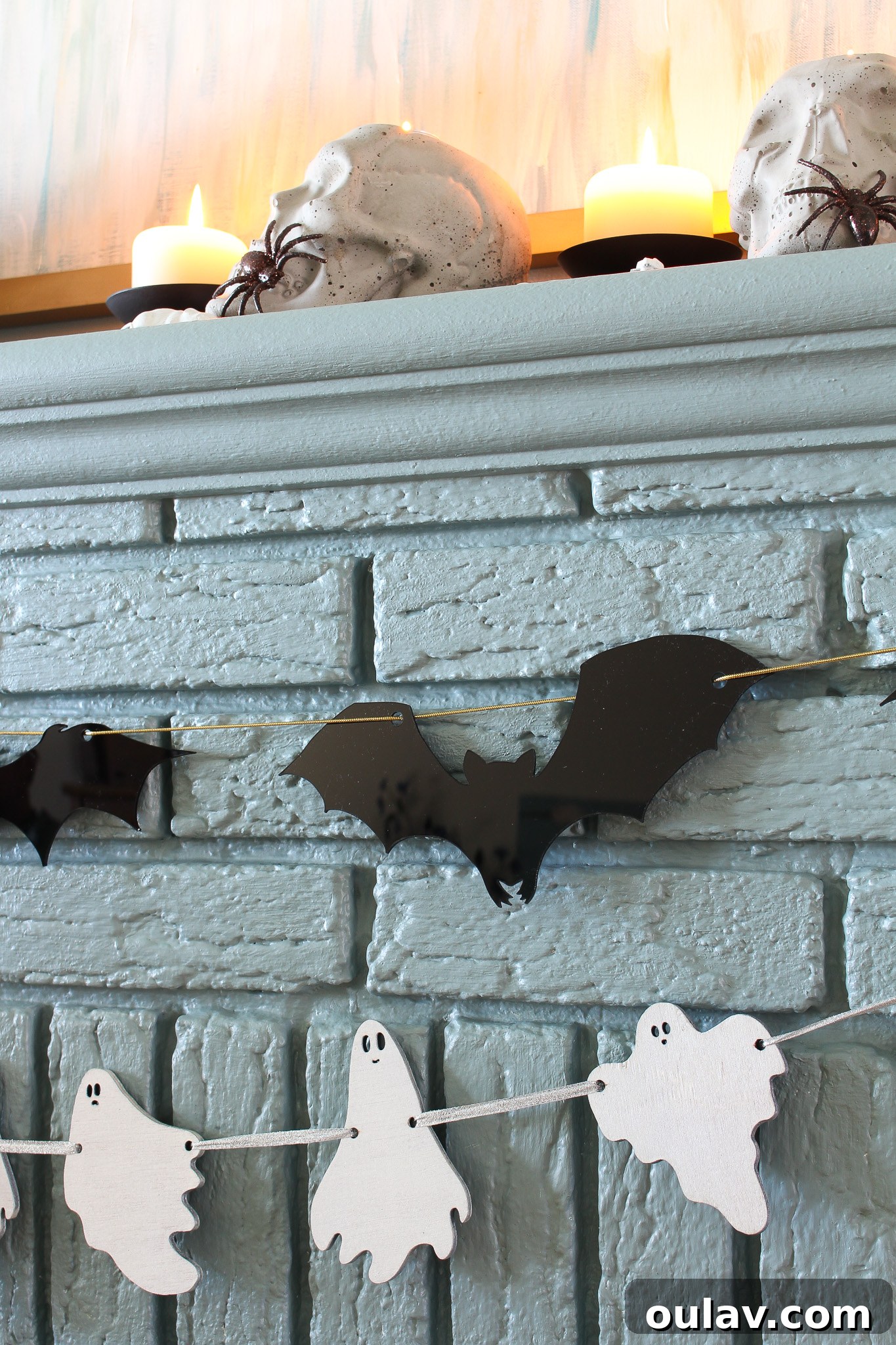 Laser Cut Plywood Ghosts