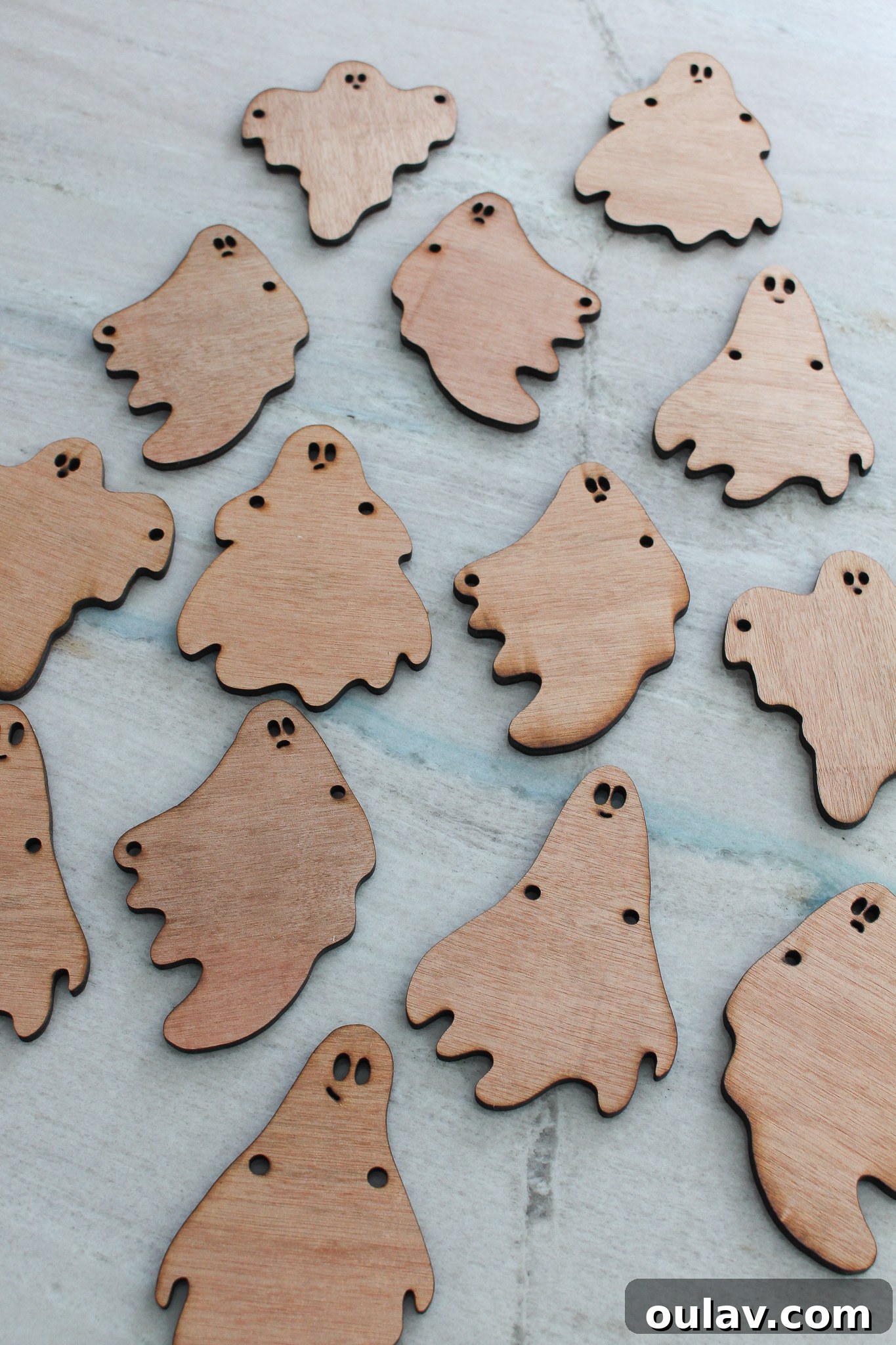 DIY Laser Cut Halloween Craft Idea