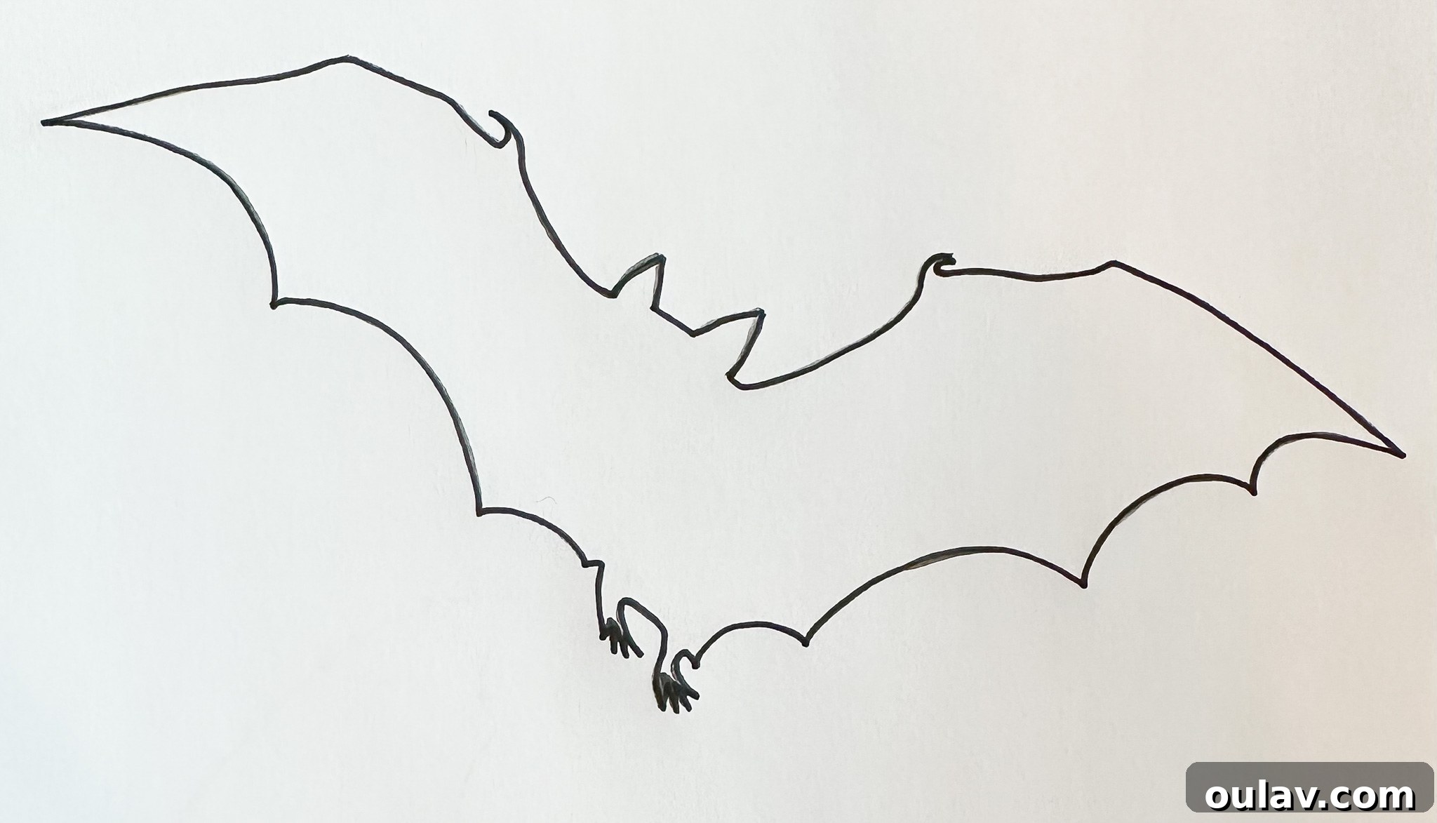 Precision Cut Bat Garland for Halloween 6 How to Turn a Drawing into an SVG File