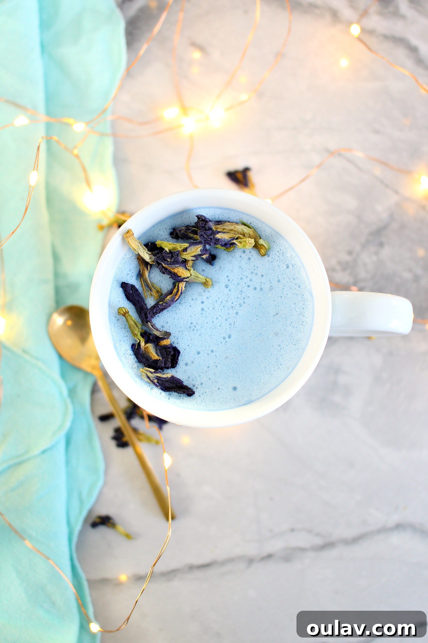 Crafts for the Longest Night 17 Blue Latte Recipe for Winter Solstice Celebrations
