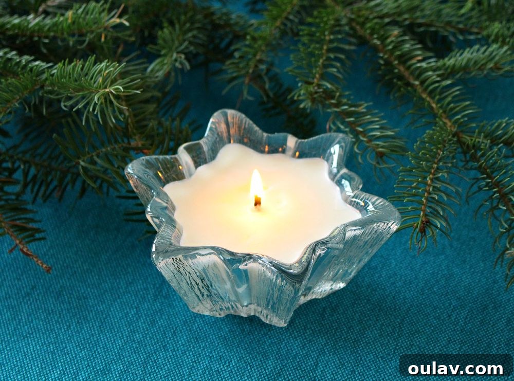 Crafts for the Longest Night 18 DIY Soy Candle