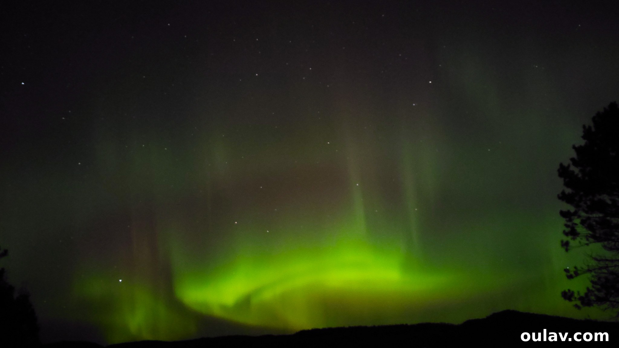 Crafts for the Longest Night 3 Green Northern Lights