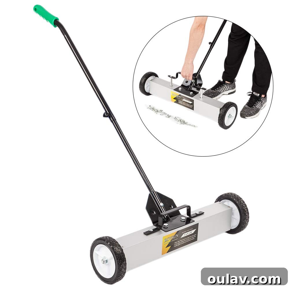 New Roof? This One Buy and One Action Are Crucial 2 Magnetic Sweeper - a MUST Have For Any Exterior Renovating