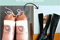 Homemade Lavender Boot Keepers