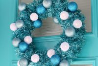 Retro Sparkle: Craft Your Own Tinsel Wreath