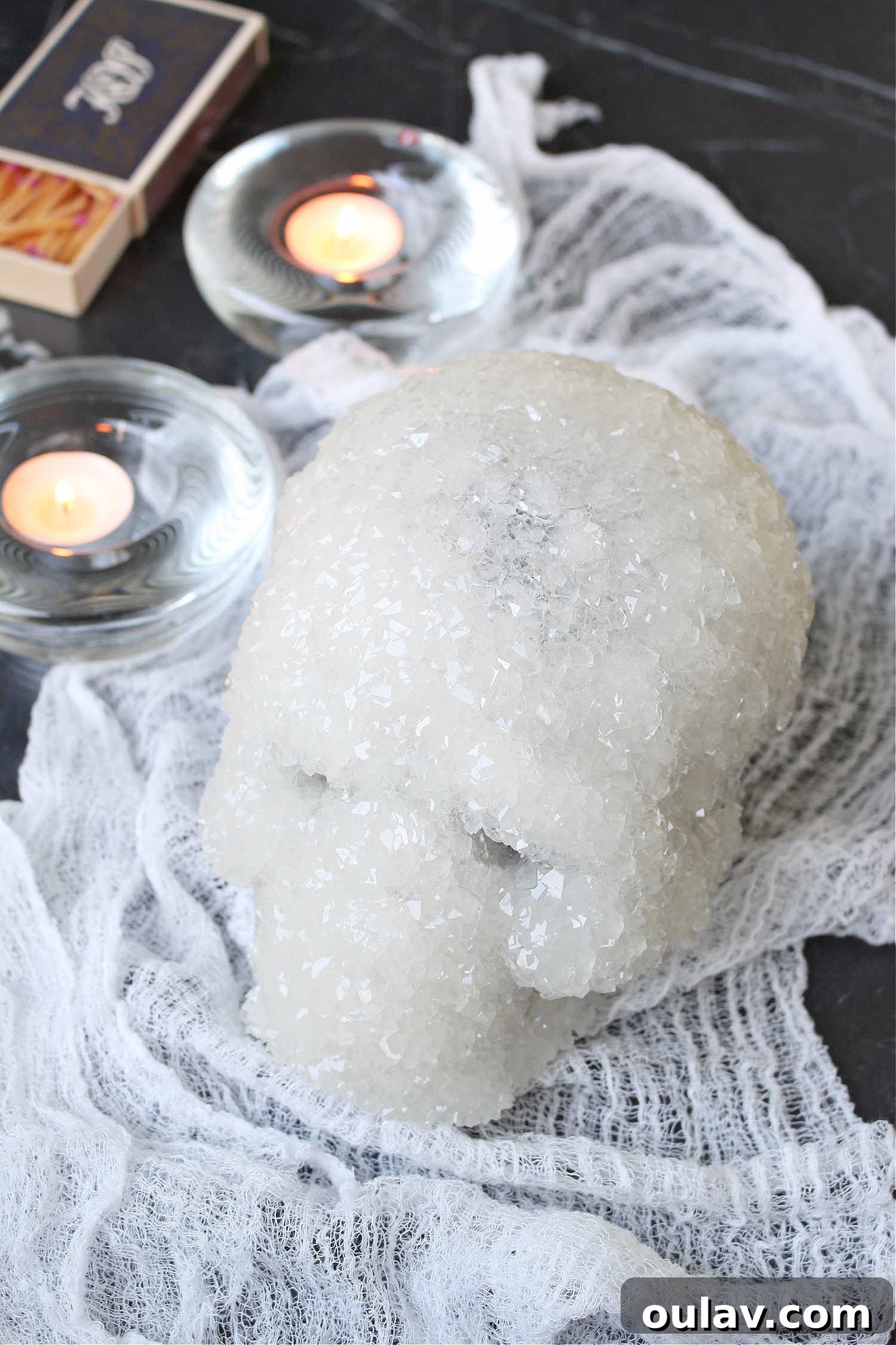 Grow Mammoth Borax Crystals: A Simple DIY Project 2 Borax Crystal Skull