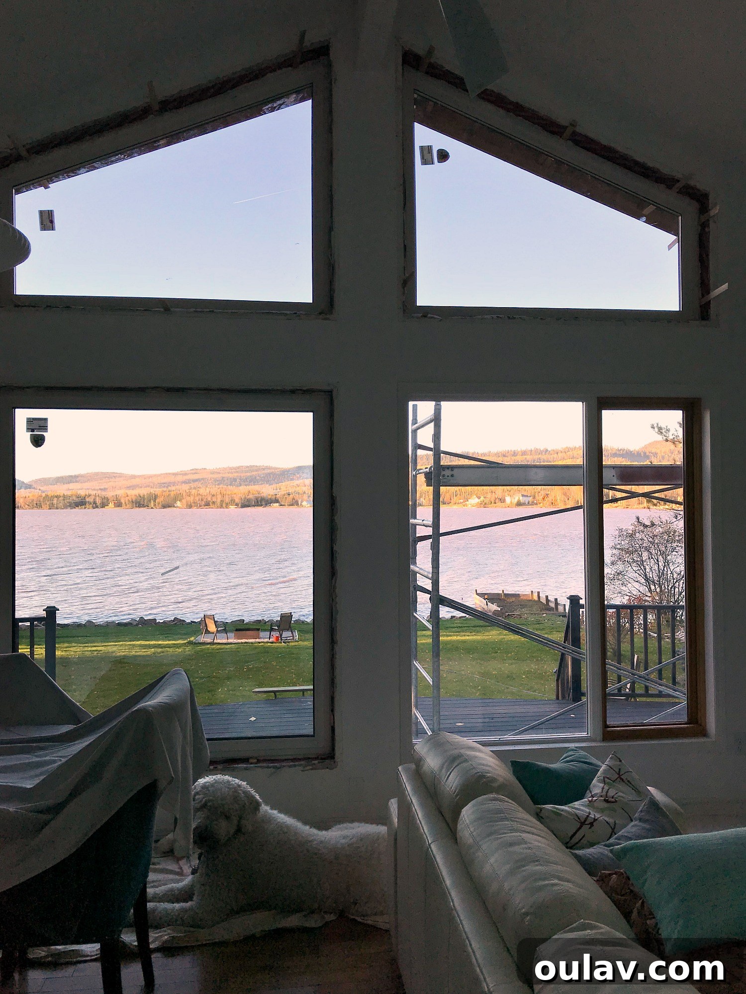 Bigger Window Installation: Your Complete Guide 28 Dramatic Change: Before and After of Lakeside Picture Windows