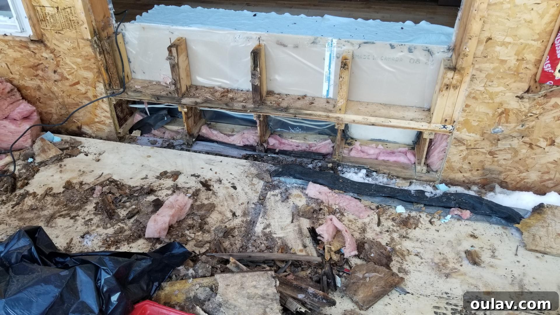 Severe Wood Rot Discovered During Window Replacement