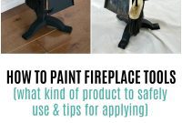 Paint Your Fireplace Tools for a Poker Set Makeover