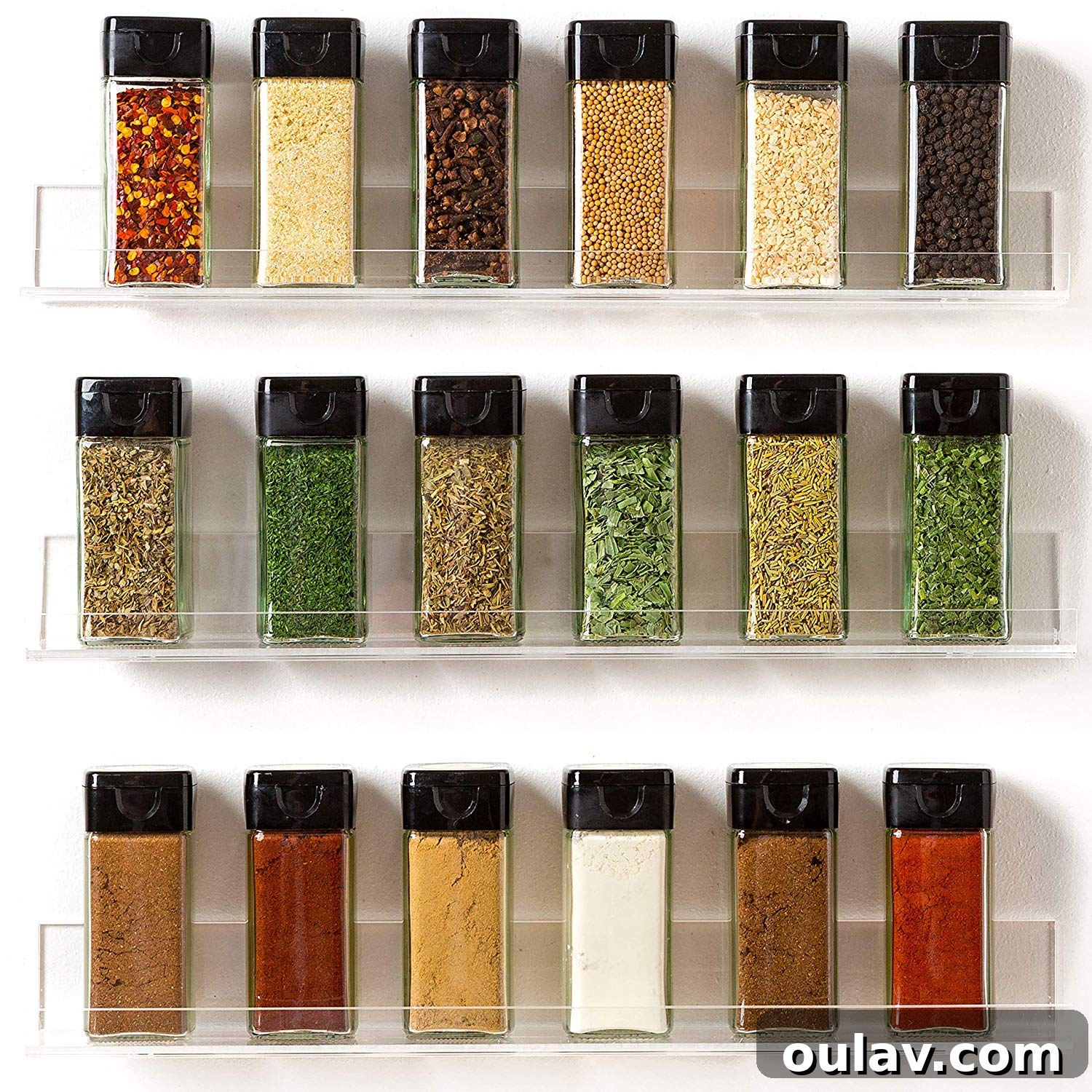 Spice Up Your Kitchen: 10 Chic Modern Storage Ideas 7 Modern Acrylic Clear Spice Rack Hack + 10 Modern Spice Storage Options