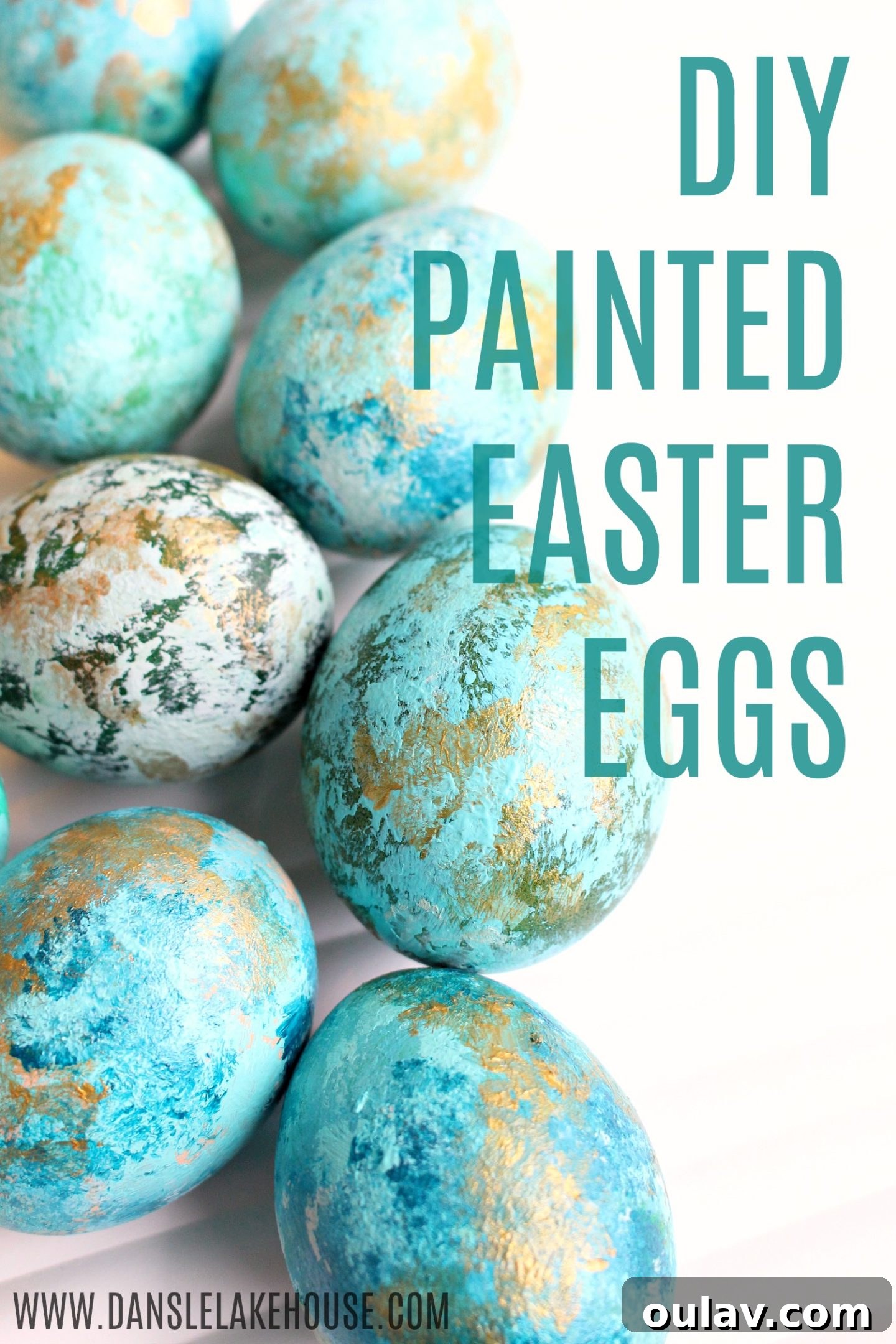 DIY Painted Easter Eggs Display Ideas