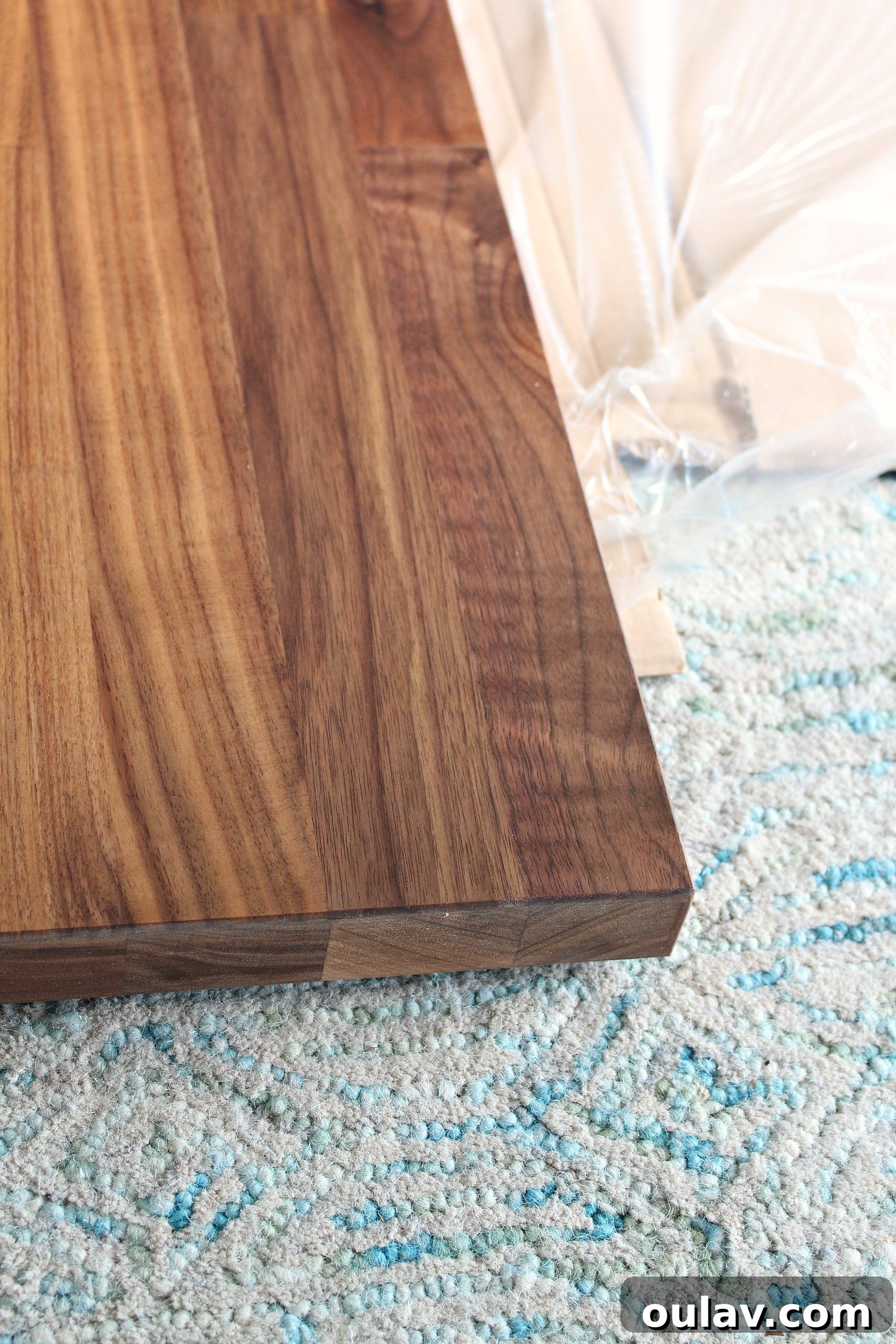 Customizing and Fitting Your IKEA KARLBY Walnut Countertop 4 Cutting and Installing IKEA KARLBY Walnut Counter