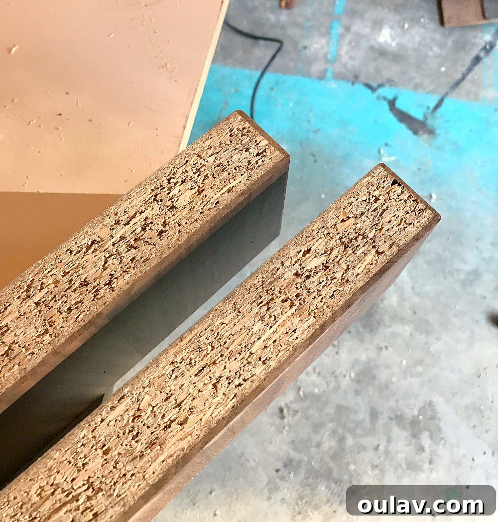 Customizing and Fitting Your IKEA KARLBY Walnut Countertop 7 Inside the IKEA KARLBY Walnut Counter - What is it Made of?
