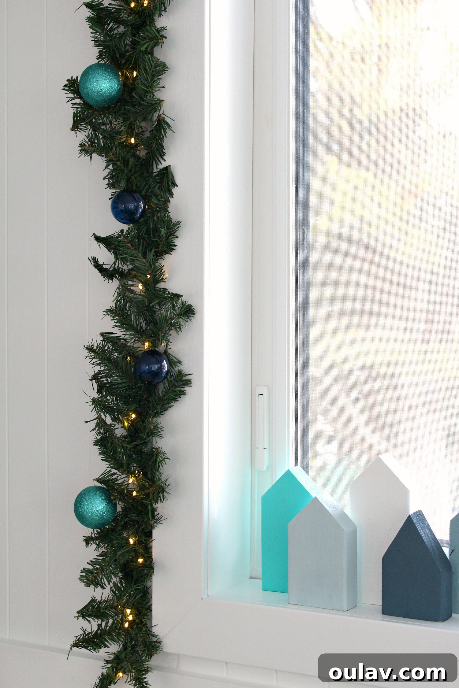 Dollar Store Glow Up Lighted Garland 8 Dollar Store Garland DIY Project