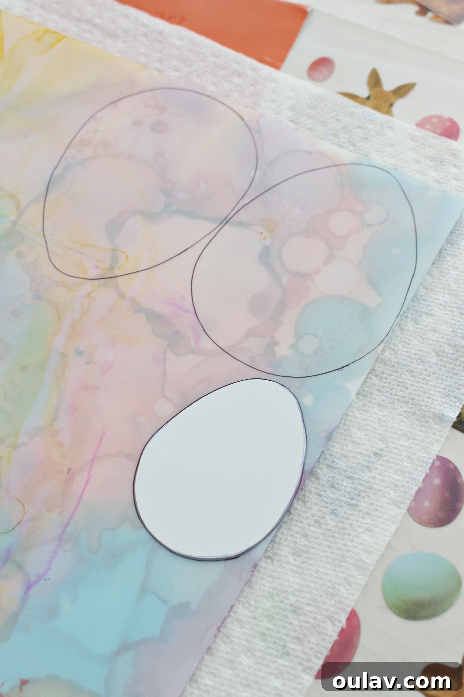 Effortless Alcohol Ink Magic for Easter Cards 11 easy egg themed Easter cards