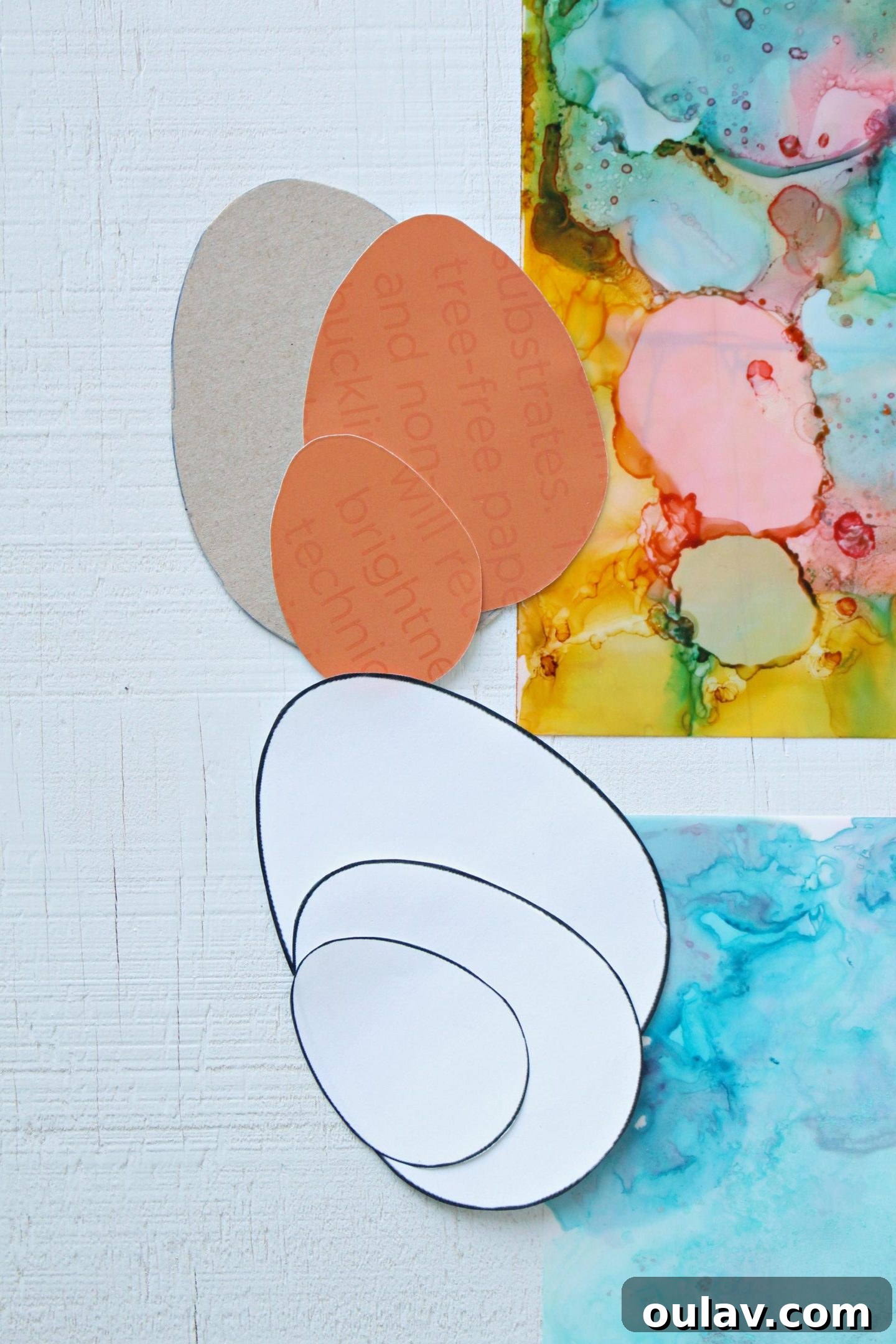Effortless Alcohol Ink Magic for Easter Cards 10 how to make Easter cards