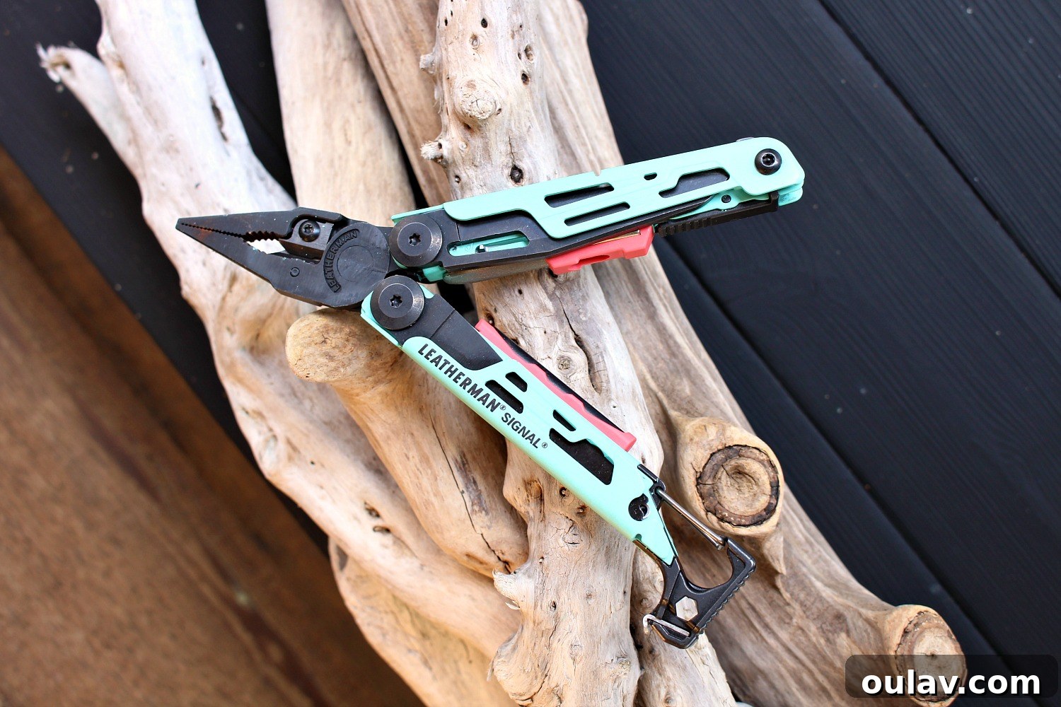 DIY Light Fixture Replacement Made Simple (Sponsored by Leatherman Canada) 30 Heavy-duty pliers on Leatherman Signal for gripping and cutting tasks