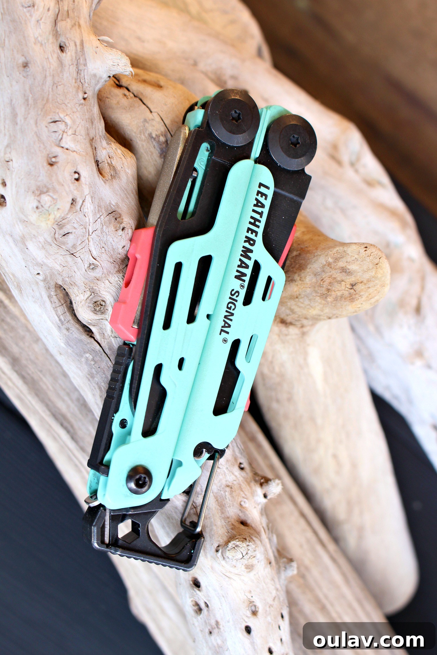 DIY Light Fixture Replacement Made Simple (Sponsored by Leatherman Canada) 31 Stylish turquoise Leatherman Signal multi-tool, perfect for DIY and outdoors