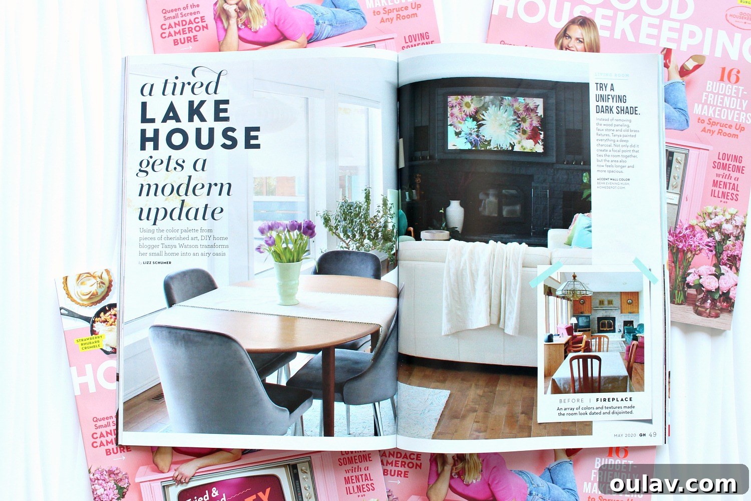 Good Housekeeping Showcases The Lakehouse 12 Headshot of the blogger featured in Good Housekeeping magazine
