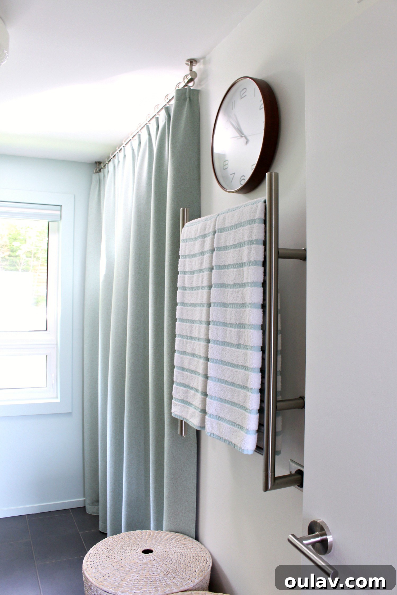 A Summer Dream Inside Our Lake House Oasis 31 Bright and Airy Main Bathroom Decor