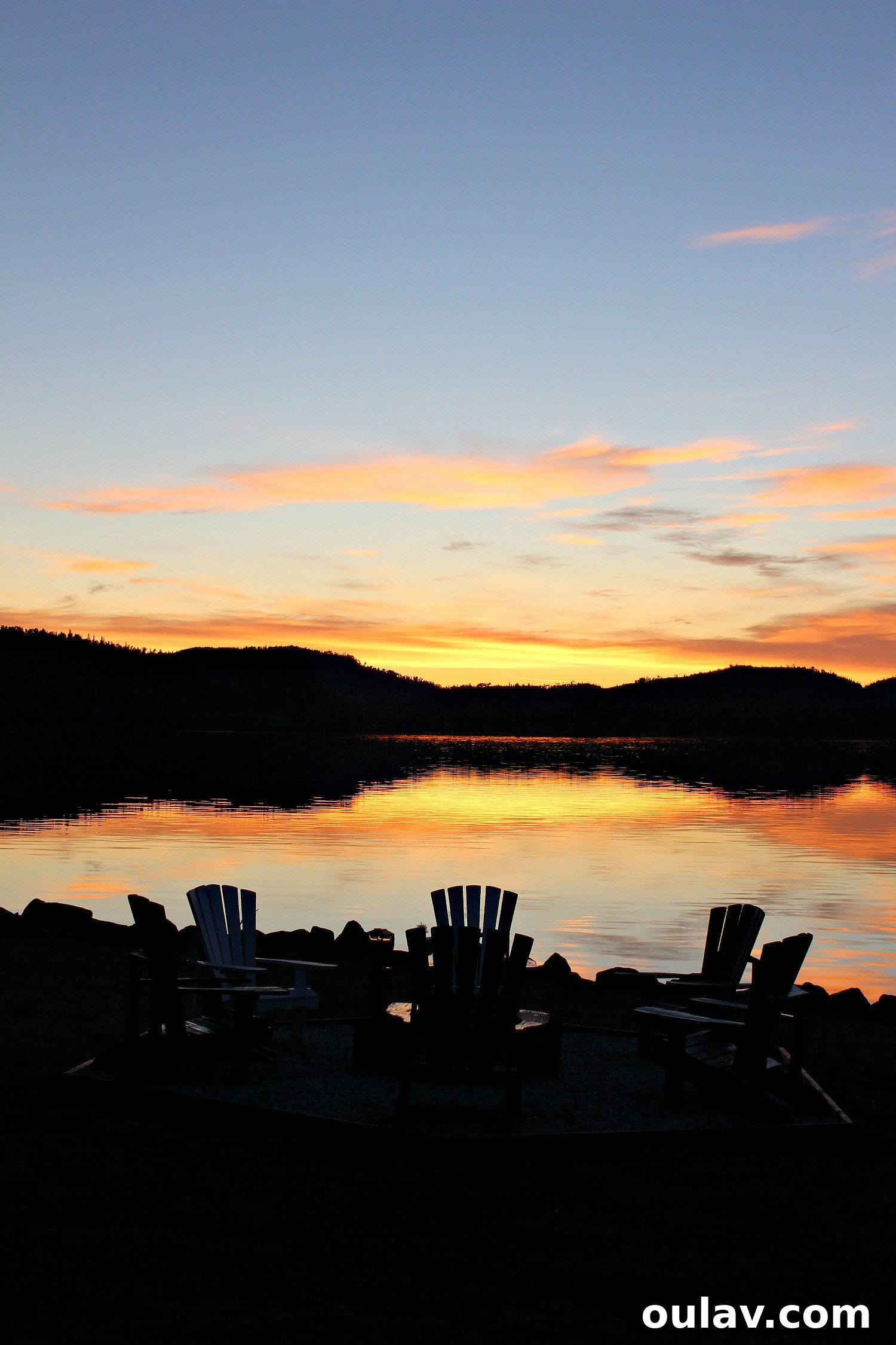 A Summer Dream Inside Our Lake House Oasis 34 Stunning Lake Superior Sunset Reflected on Water