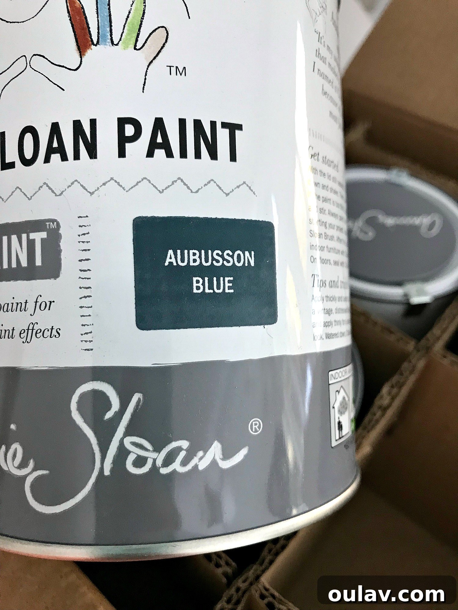 Teal Blue Fireplace Makeover with Chalk Paint