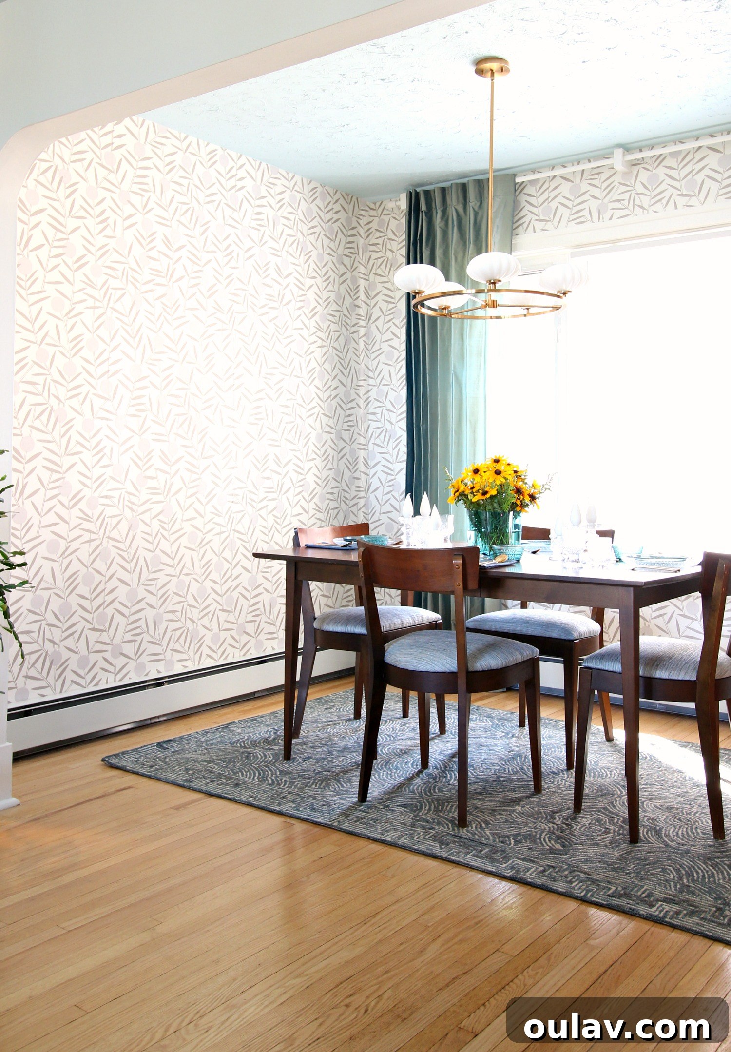 How to Hang Hygge & West Wallpaper (Non-Pasted Wallpaper Installation DIY)