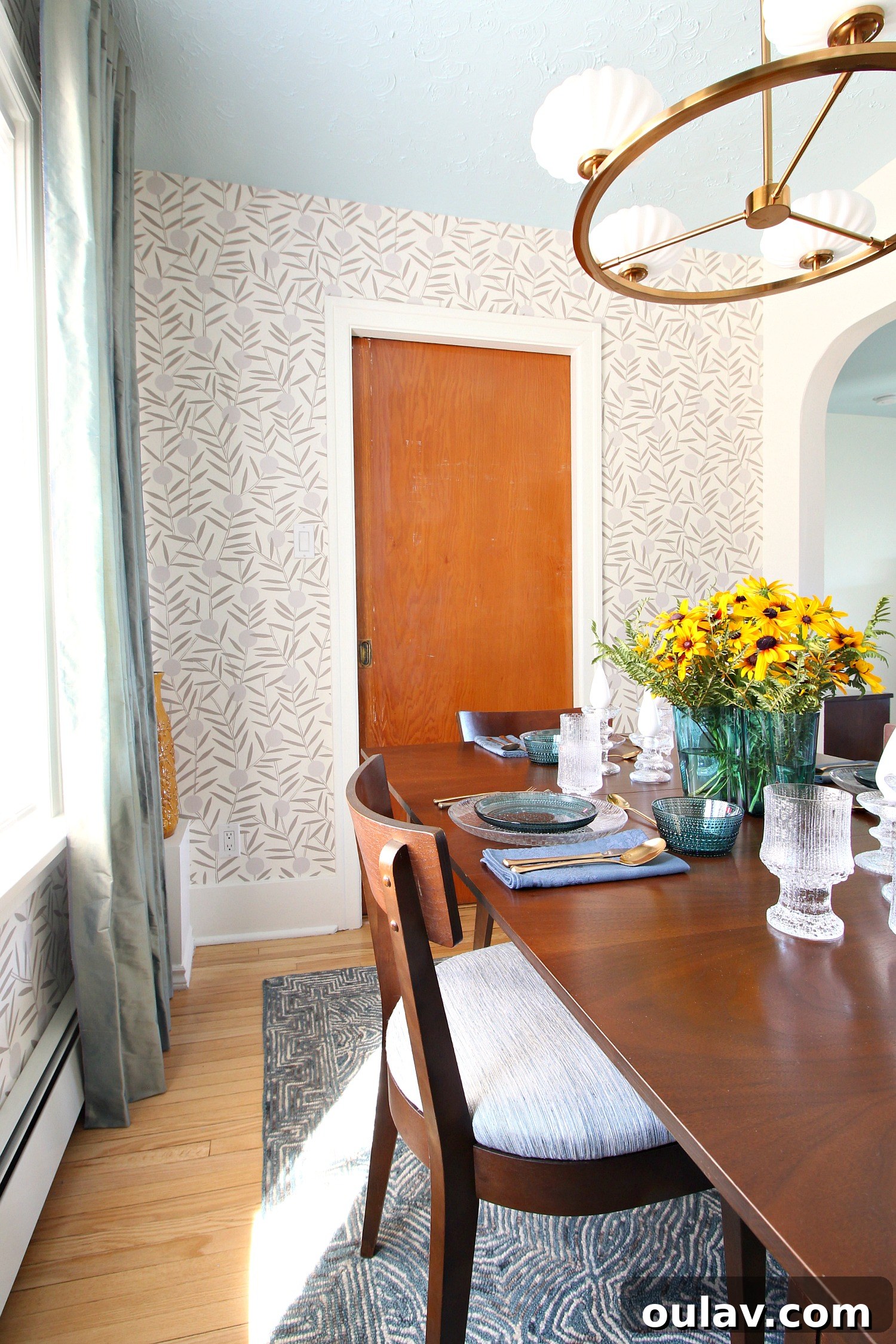 How to Hang Hygge & West Wallpaper 