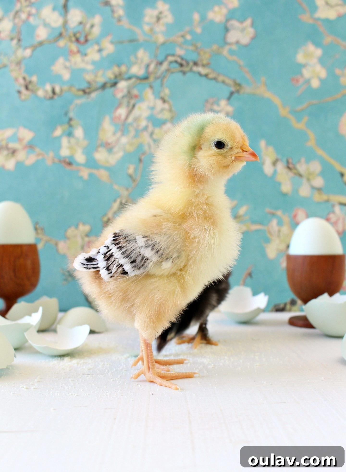 Fresh Fluffy Faces Our Springtime Chick Adventures 23 A solitary little yellow baby chick, full of potential